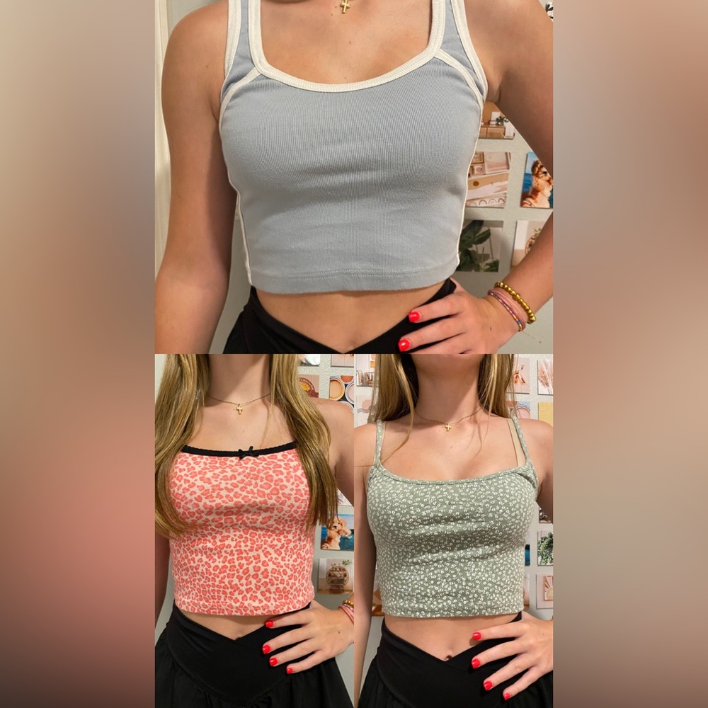 LOT of 3- Brandy Melville tanks